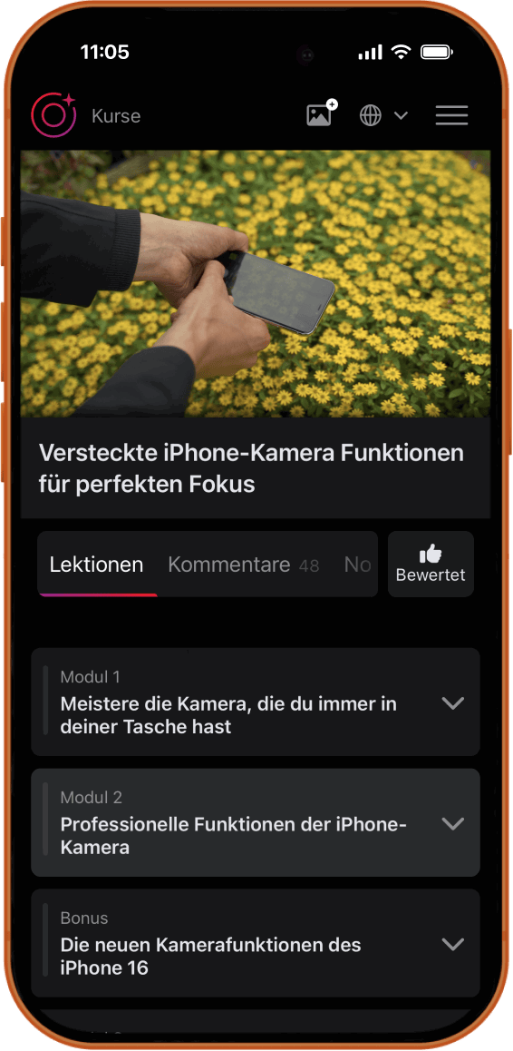 Course Portal iPhone