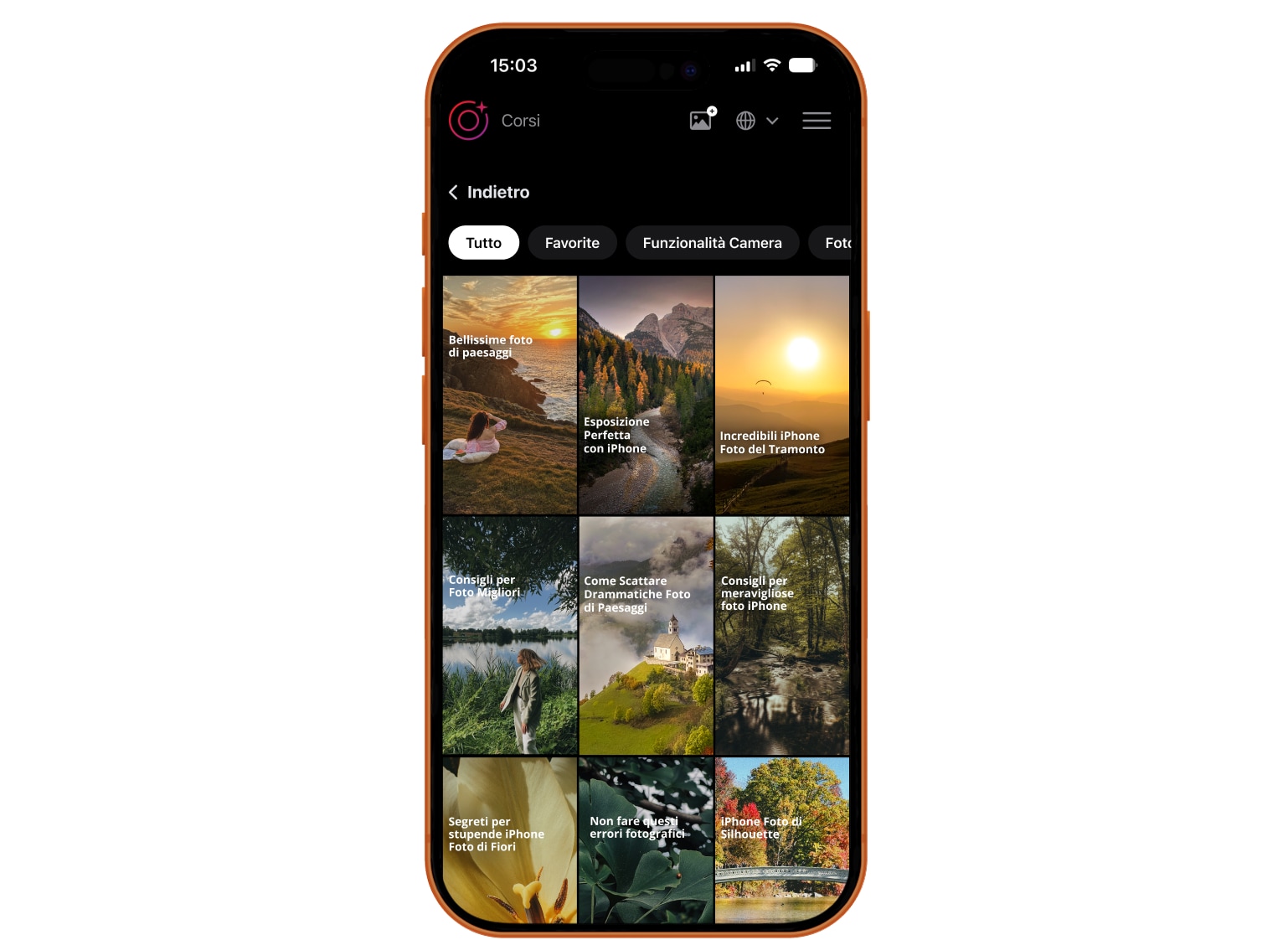 CamGuru Quick Tips screenshot on iPhone