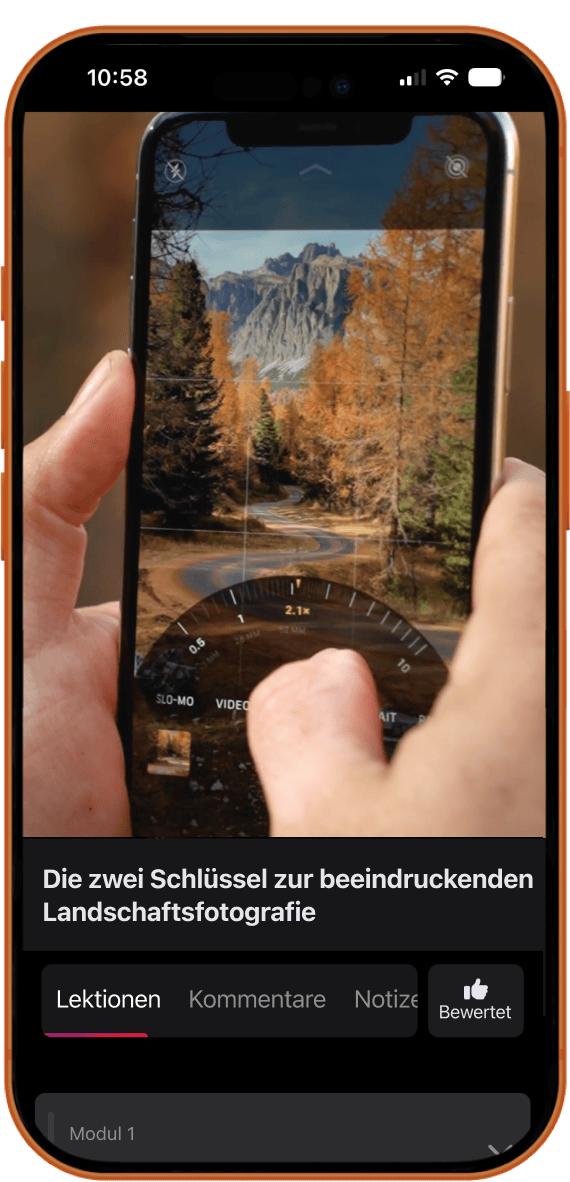 Course Portal iPhone