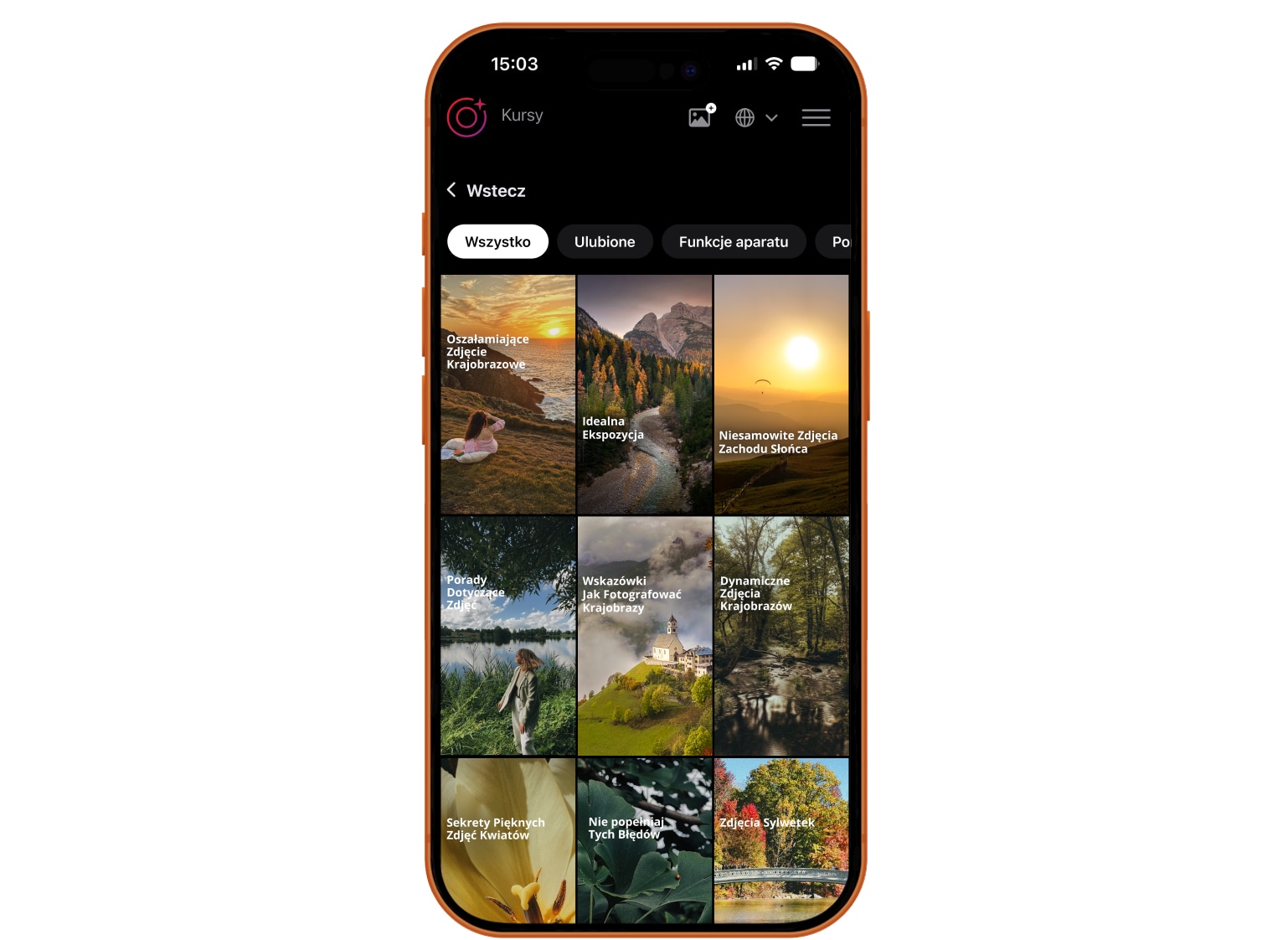 CamGuru Quick Tips screenshot on iPhone
