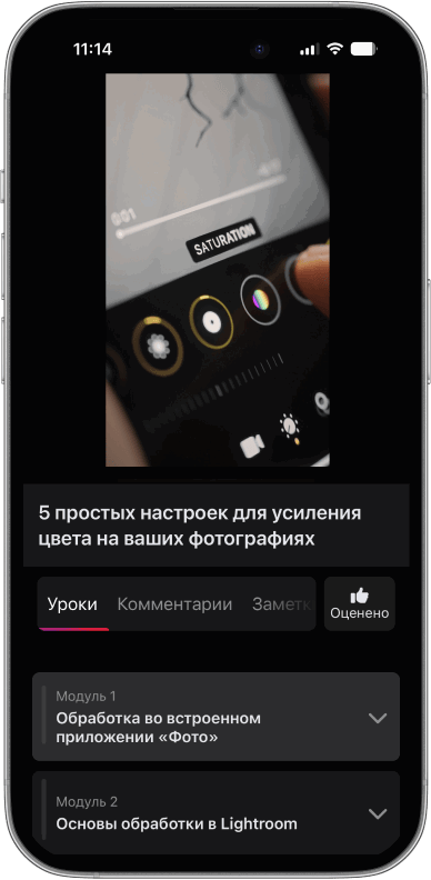 Course Portal iPhone