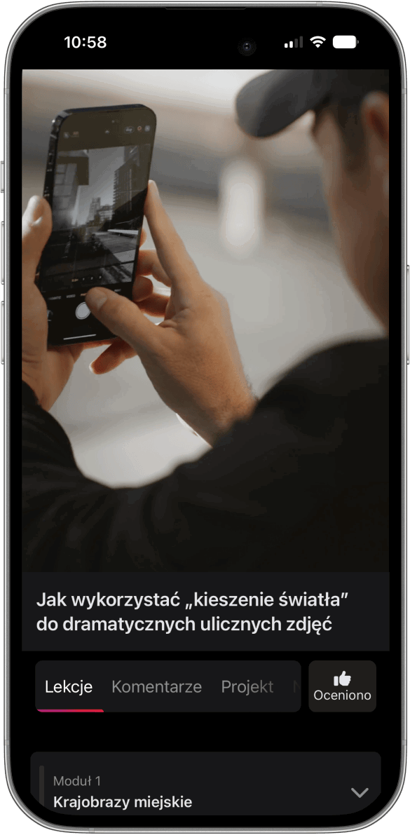 Course Portal iPhone
