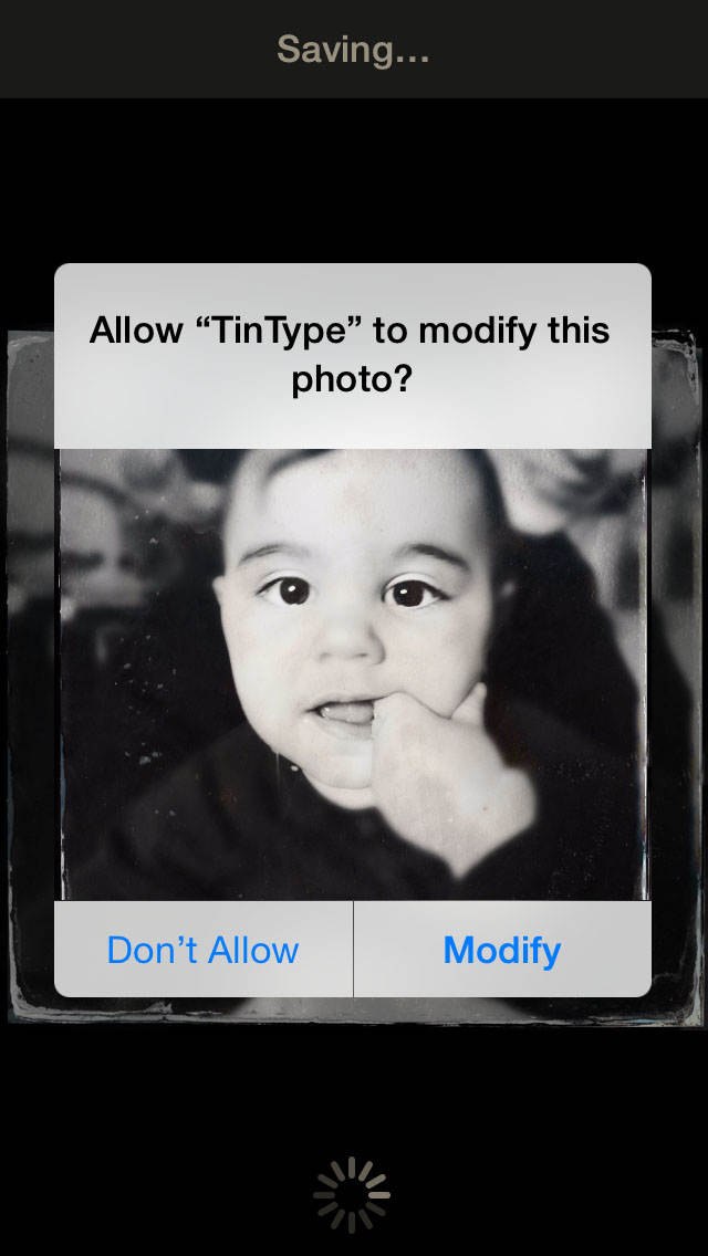 TinType App iPhone Photos 16 no script