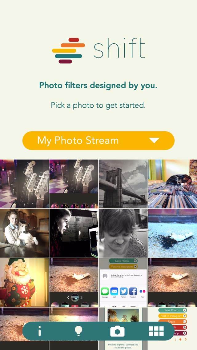 Shift App iPhone Photos 10 no script