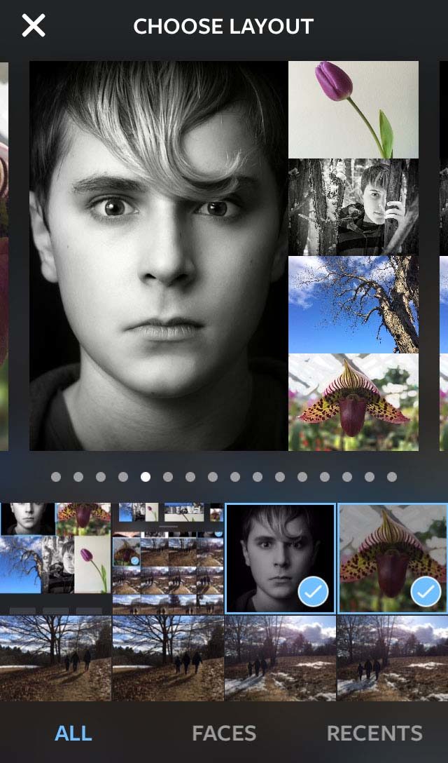 How To Use Instagram's Layout App For iPhone Photo Collages